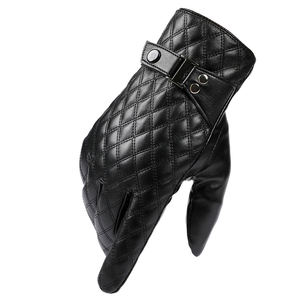 Vente flash - Gants de conduite en cuir de vachette respirant et thermique de haute qualité pour une utilisation en extérieur, quatre saisons, pour hommes - Product Image 5