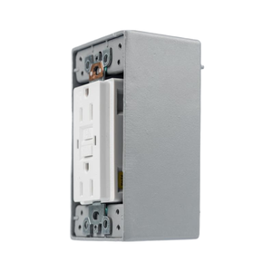 Boîte <span class=keywords><strong>de</strong></span> jonction carrée étanche en aluminium Shanghai LInsky, norme américaine, 5 prises, 3/4 pouce, 15,8 pouces cubes - Product Image 5