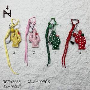 Porte-clés Cactus LlaverO 48368 en PVC et alliage de zinc, cadeau promotionnel portable - Product Image 3