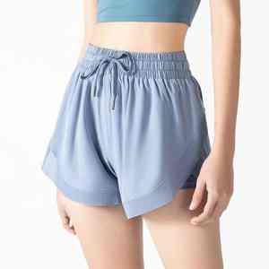 Shorts Deportivos para Mujer, Elegantes, Suaves al Tacto, de Cintura Alta, Ideales para Correr al Aire Libre, para Actividades Deportivas Intensas - Product Image 5