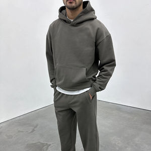 เสื้อฮู้ดดี้ผู้ชายสไตล์ใหม่มาแรง ตัดเย็บตามสั่ง ไซส์ใหญ่ ผ้าฝ้าย 100% ปักลาย ซิปหน้า - Product Image 2