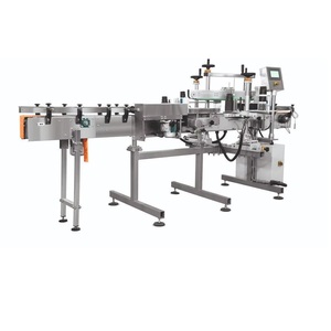 Machine d'étiquetage automatique linéaire de qualité export avec technologie de distribution d'étiquettes avancée pour les produits alimentaires et les boissons - Product Image 1