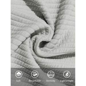 2025เสื้อยืดแขนสั้นเข้ารูปแบบธรรมดาสำหรับฤดูร้อนเสื้อคอกลมถักแบบลำลองเสื้อคอกลมถัก280กรัม240กรัม - Product Image 5