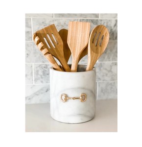 Porte-cuillères sur mesure en marbre naturel, artisanat moderne pour une organisation de cuisine luxueuse, support à couverts. - Product Image 5