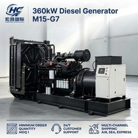 Generator Diesel 360kW 450kVA Chongqing CCEC Seri Country II Mesin M15-G7 Daya Utama 400kW Daya Cadangan Pusat Data