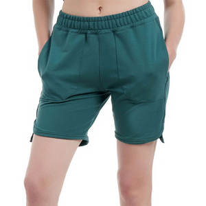 High Quality Custom Logo Breathable Cotton <b>Polyester</b> Fleece Women's Shorts Multi-colour Running Fitness Hot Selling - Product Image 5