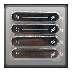 Ruban de plomb pour pickleball, noir, paquet de 12 pièces, plomb + colle 3M, construction - Product Image 5