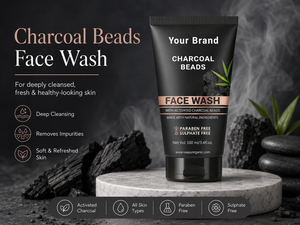 Fabricant de nettoyants pour le visage aux perles de charbon de bois en marque privée - Product Image 2
