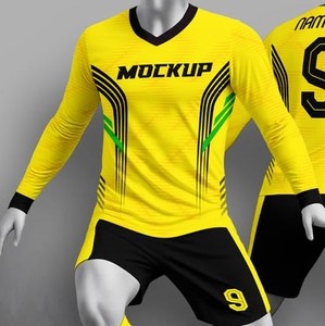 ชุดยูนิฟอร์มอเมริกันฟุตบอลคุณภาพสูง ระบายอากาศได้ดี พิมพ์ลาย พร้อมแขนสั้น สีและโลโก้สั่งทำได้ ผลิตจากโพลีเอสเตอร์ 100% ราคาประหยัด - Product Image 2