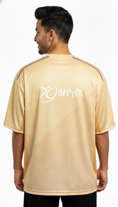 เสื้อยืดโอเวอร์ไซส์แฟชั่นล้ำสมัย พิมพ์ลายแบบซับลิเมชั่น ผลิตจากผ้าโพลีเอสเตอร์/คอตตอน สำหรับผู้ชาย สไตล์ลำลอง สตรีทแวร์ ทรงปกติ - Product Image 5