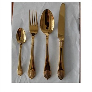 Factory Direct Supply Modern Teardrop Handle Design Stainless Steel <b>Flatware</b> <b>Set</b> for Home Restaurant Use Business Gifts - Product Image 4