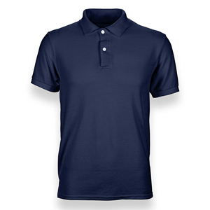 Cuello Clásico Cómodo Antiarrugas de Punto para Camiseta de Secado Rápido 100% Algodón con Estampado Sólido y Colores Mezclados Precio al por Mayor - Product Image 1