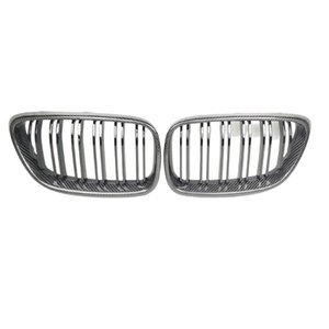 กระจังหน้าซ้ายสำหรับ BMW ซีรีส์ 2 M2 F87 N55 ปี 2016-2018 รุ่น 51138064143 BM1200330 สีโครเมียมดำ ขายส่งจากโรงงาน - Product Image 1