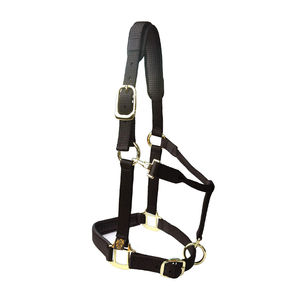 Harnais de cheval de style classique, parfait pour un travail stable et une manipulation douce, avec rembourrage doux pour un contrôle délicat et un confort durable. - Product Image 3