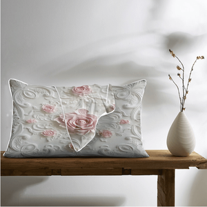 Federe Decorative Rosa per un Design Romantico e Puro, 2 Pezzi, Ritiro Personalizzato - Product Image 6