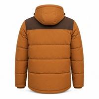 Veste parka d'hiver imperméable personnalisée pour hommes et femmes, OEM ODM, manteau d'extérieur isolé à capuche, fabricant en gros