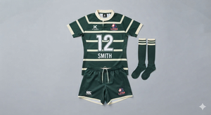 Uniformes Personalizados para Academias de Rugby, Camisetas de Equipo con Sublimación, Transpirables, Resistentes al Viento, que Absorben la Humedad y Duraderas - Product Image 5
