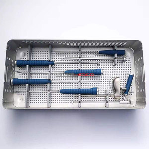 Professional Orthopedic Bone Screw Instrument Set Complete Surgical Kit with T Handle Drivers Depth Gauge <b>Drill</b> <b>Guide</b> Screw - Product Image 6