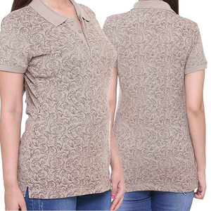 Camiseta Polo para Mujer, Nuevo Diseño, Logotipo Bordado, Corte Clásico, Algodón Piqué Suave, Verano - Product Image 4