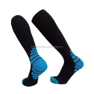 Calcetines Deportivos Personalizados para Hombre, Largos, de Secado Rápido, Compresión de Nailon/Algodón, para Correr - Product Image 3