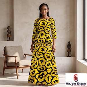 High Quality African Wax Print Ankara Kitenge Cotton Fabric Custom Logo Printing OEM ODM Textile Manufacturer Wholesale Supplier - Product Image 6