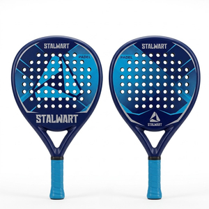 Raquette de pickleball Stalwart durable et écologique, sans bordure, 16 mm, forme standard, 40 trous, poignée antidérapante, noyau en nid d'abeille pour adultes - Product Image 3
