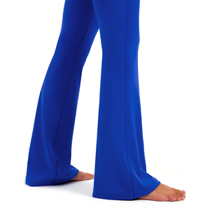 Pantalon évasé vintage pour femme, grande taille, séchage rapide, respirant, 100 % coton, taille élastique, taille haute, style tendance - Product Image 6