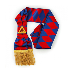 Ensemble de Regalia Maçonniques du Chapitre Royal Arch avec Tablier, Écharpe, Gants, Bijou et Étui Rigide pour Tablier - Product Image 3