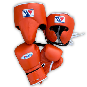 Custom Winning Professional Boxing Set Genuine Cowhide Leather Hook & Loop Boxing <b>Gloves</b> Training Sparring Gear Bulk Supplier - Product Image 1