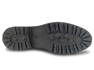 Botas Chelsea de Piel de Oveja Negra para Hombre, con Cordones, Punta Redonda, Suela de TPR Antideslizante, Entresuela de EVA, para Todas las Temporadas - Product Image 6