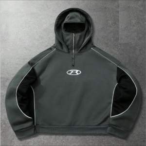 Conjunto de Sudadera con Capucha de Algodón Grueso de 350 g/m² para Hombre, Estilo Y2K, Estampado en Relieve, Moda Urbana, Otoño, Talla Grande, Venta al Por Mayor - Product Image 5