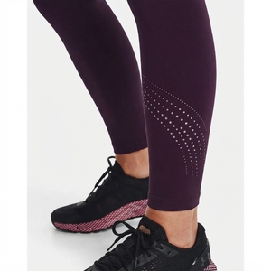 Nouveau pantalon capri de yoga transfrontalier en Spandex/Polyester brossé, motif uni, taille haute, moulant, amincissant et respirant - Product Image 3