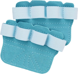 Protège-poignets réglables en néoprène bleu sarcelle avec fermeture auto-agrippante pour la musculation, la gym et l'entraînement de force – Qualité professionnelle - Product Image 1