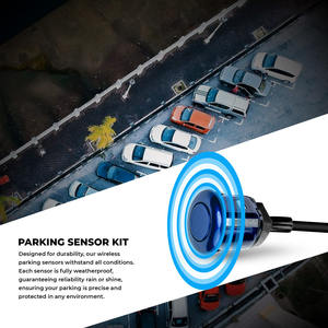 เซ็นเซอร์จอดรถ Roadpower Diamond แบบ 4 จุด พร้อมจอ LED แสดงผล ระยะตรวจจับ 0.3-1.5 เมตร ใช้ไฟ DC 10V/14.7V พร้อมเสียงเตือนเพื่อความปลอดภัยในการจอดรถ - Product Image 2