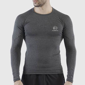 Chemises de compression pour hommes de haute qualité, faible MOQ, logo personnalisé imprimé, coupe ajustée, meilleur prix. - Product Image 4