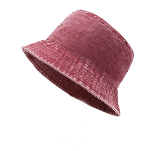 Sombrero de Pescador Vintage Lavado con Logotipo Personalizado, Sombrero de Mezclilla Lavado, Sombrero Tipo Bucket para Hombre y Mujer con Impresión Personalizada - Product Image 1