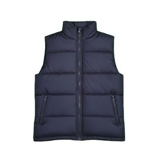 Gilet matelassé pour homme à la vente chaude, veste sans manches décontractée personnalisée, respirante, nouvelle conception OEM, coton, gilet matelassé d'hiver - Product Image 1