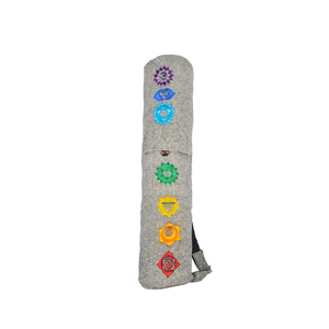 Cotton Yoga Mat Bag for Transporting and Organizing Your Yoga Mat - Product Image 1