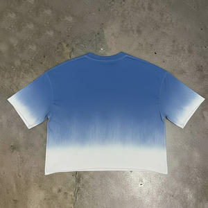 Camiseta Oversize Personalizada para Hombre, Estilo Urbano, de Algodón Pesado con Gráficos y Lavado Ácido, Corte Boxy - Product Image 2