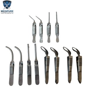 Pinces chirurgicales Bulldog et pinces à serviettes en acier inoxydable de qualité supérieure – Instruments d'occlusion vasculaire et de drapage pour la chirurgie - Product Image 2