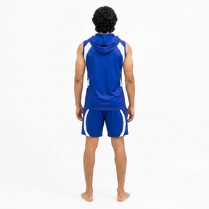 Tenue de football 7v7 personnalisée, ensemble maillot et short, tissu sport respirant, séchage rapide, évacuation de l'humidité, léger - Product Image 2