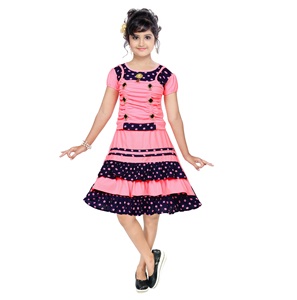 Conjunto de dos piezas de falda y top para bebés niñas, tela Crave, ligero y cómodo, ideal para fiestas informales, en venta. - Product Image 2