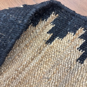 Handwoven Boho Sunburst Jute <b>Rug</b> Natural Sunburst Jute Area <b>Rug</b> Bohemian Handwoven Jute <b>Rug</b> <b>Rustic</b> Geometric Jute Floor <b>Rug</b> - Product Image 4