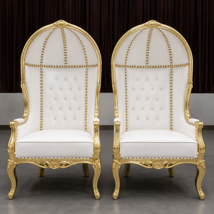 Chaises de réception de mariage élégantes, chaises de mariage indiennes Raj Mahal, chaises en bois pour Mandap, prix d'usine, événements en Malaisie et aux États-Unis - Product Image 2