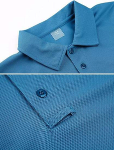 เสื้อโปโลแขนสั้นทรงเข้ารูปสำหรับผู้ชาย ผ้าเนื้อนุ่มพรีเมียม สวมใส่สบาย - Product Image 4