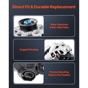 Alternatore per Auto KIA Spectra5 e Hyundai Elantra 11311N, Compatibile con Spectra5 2.0L 2007-2009 e Soul Elantra L4 2.0L 2010-2011 - Product Image 4
