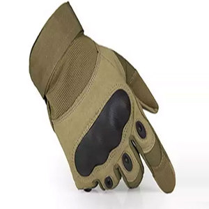 Gants tactiques en cuir 2025, couleurs et logo personnalisés, gants tactiques en gros - Product Image 3