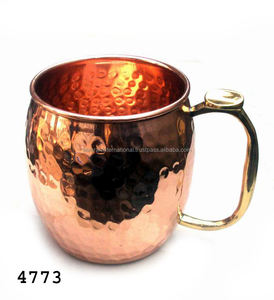 Taza Moscow Mule de Cobre Liso, Libre de BPA, Diseño Vintage, 16 oz, Ecológica - Product Image 6