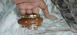 Brazaletes de Madera Estilo Bohemio Vintage con Incrustaciones de Alambre de Latón Hechas a Mano para Mujer, Joyería Étnica para Fiestas - Product Image 4