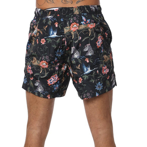 Shorts streetwear haut de gamme pour hommes, coupe ample, tissu épais de qualité, couleur unie, séchage rapide, logo personnalisé, emballage en gros, OEM - Product Image 2